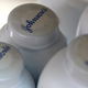Containers of Johnson’s baby powder made by Johnson and Johnson sits on a shelf at Jack’s Drug Store on October 18, 2019 in San Anselmo, California